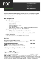 Ellen Pickett CV - April 2013