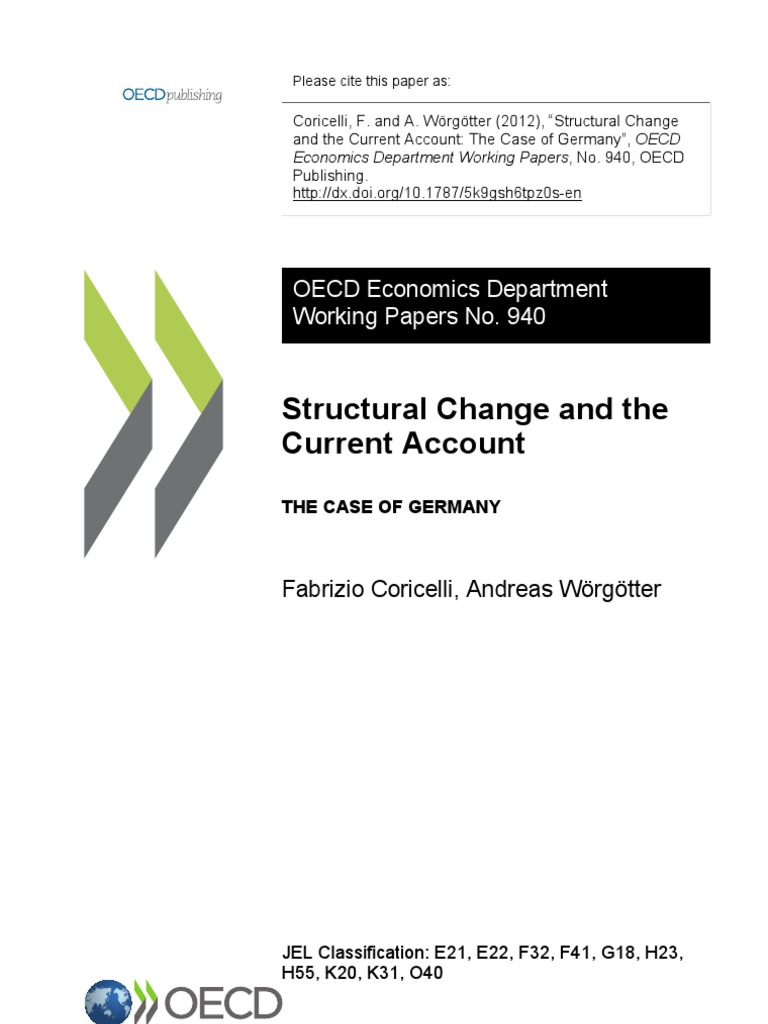Structural Changes in Current Account | PDF | Current Account ...