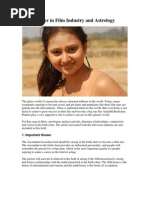 Career in Film Industry and Astrology