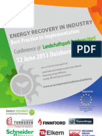 EEIP Energy Recovery Conference, 12 June 2013