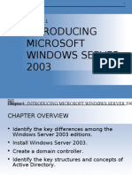 Windows Server 2003 MOAC Chapter 01