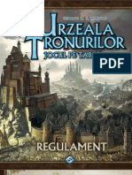 A Game of Thrones Urzeala Tronurilor 2 Regulament de Joc Romana