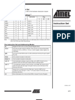 Atmel 8051 MCU Instruction Set