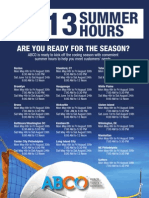 Summer Hours: Are You Ready For The Season?