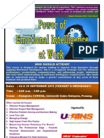 Power of Emotional Intelligence at Work September 2013