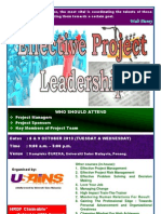 Effective Project Leadership October 2013