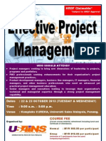Effective Project Management October 2013