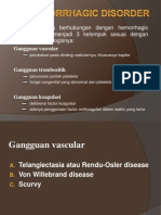 2. Hemorrhagic Disorder