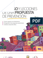 Proceso y Lecciones Propuesta de Prevención