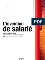 Brochure Invention Salarie