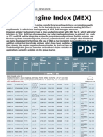 Marine Engine Index (MEX)