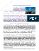 Una visión Latinoamericana al camino del desarrollo (rural) hasta Río+20