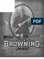 2008 Browning Parts Pricelist