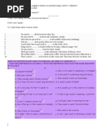 Used to Be Get Used To