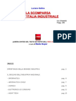 Gallino - La Scomparsa Dell'Italia Industriale