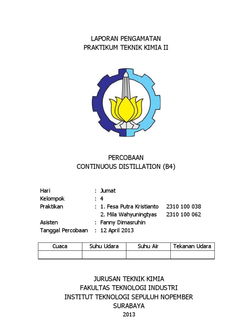 Cover Laporan Pengamatan