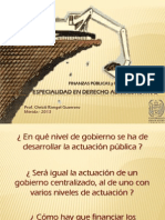 Tema 3. Justificación de Un Sistema de Gobierno Multijurisdiccional. El Federalismo Fiscal.