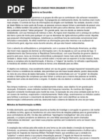 AS TÁTICAS DA DESINFORMAÇÃO USADAS PARA ENGANAR O POVO