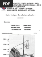 Efeitos Biológicos das Radiações