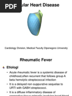 Valvular Heart Disease: Cardiology Division, Medical Faculty Diponegoro University