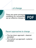 Models of Change Change Managemnt