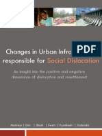 Changes in Urban Infrastructure Responsible for Social Dislocation