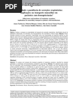 Adesividade e purulência de secreções respiratórias (implicações no transporte mucociliar em pacientes com bronquiectasias)