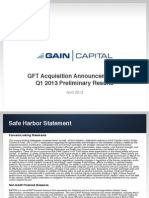 Gain Gft Merger Announcement 