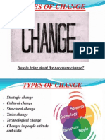 Types of Change - Session 5 Related To Change Management