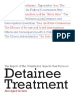 Abridged Report on Detainee Treatment