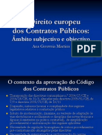 Âmbito Subjectivo Do CCP Perpectiva de Direito Comunitário PDF