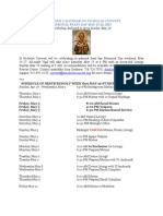 ST NICHOLAS CONVENT PATRONAL FEAST DAY MAY 25-26, 2013