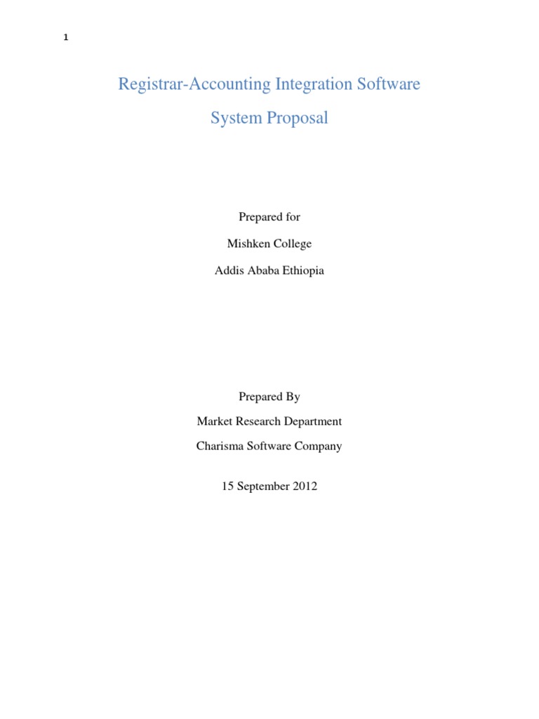 Mishken College Software Proposal | PDF | Data Model | Databases