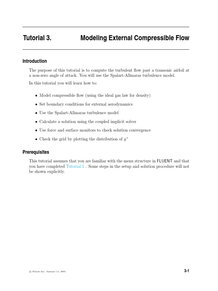 Transonic Airfoil Flow Simulation Guide | PDF | Fluid Dynamics ...