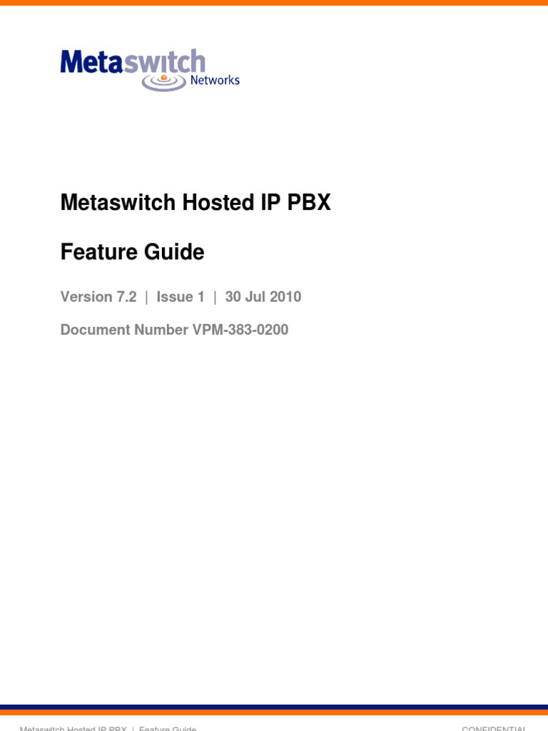 HostedPBXFeatureGuide-7 2 | PDF | Session Initiation Protocol | Voicemail