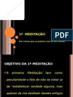 1ª  MEDITAÇÃO