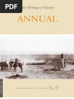 Annual - Eduardo Ortega Y Gasset