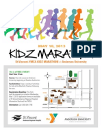 Kidz Marathon Flyer 2013
