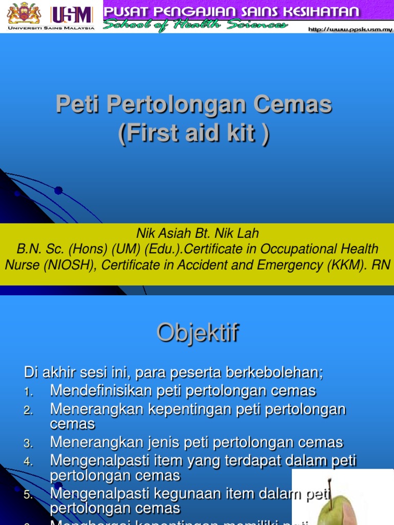 kotak pertolongan cemas