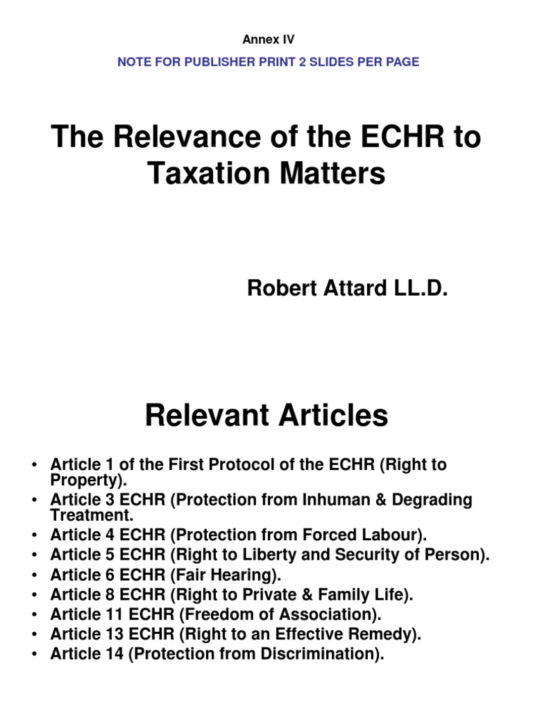 Annex 4 Echr | PDF | European Convention On Human Rights | Arrest