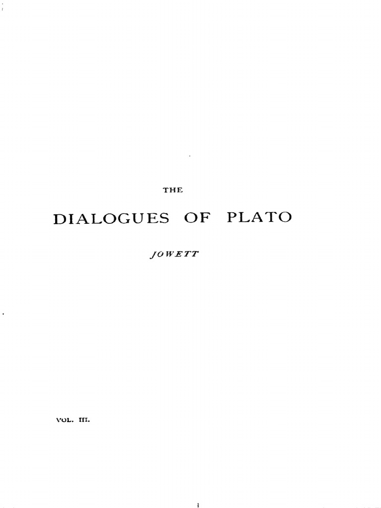 Plato S Republic Jowett Plato Socrates
