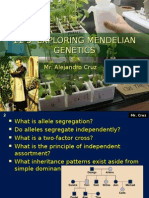 Mr. Cruz 11-3 Exploring Mendelian Genetics