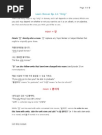 Download Learn Korean Ep 12 Only by Billy Go SN138005189 doc pdf