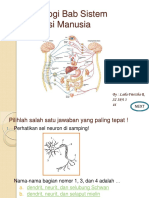 Soal Biologi Bab Sistem Koordinasi Manusia