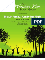 2013 Family Fun Night Program