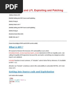 Finding LFI and RFI