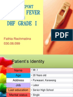 Thypoid Fever + DHF Grade 1