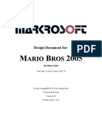 Mario 2 K 5 Design Document