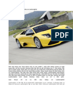 Tìm hiểu về thương hiệu siêu xe Lamborghini.docx