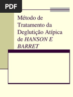 Aula3 Degluticao 2metodo de Tratamento Da Degluticao Atipica de Hanson